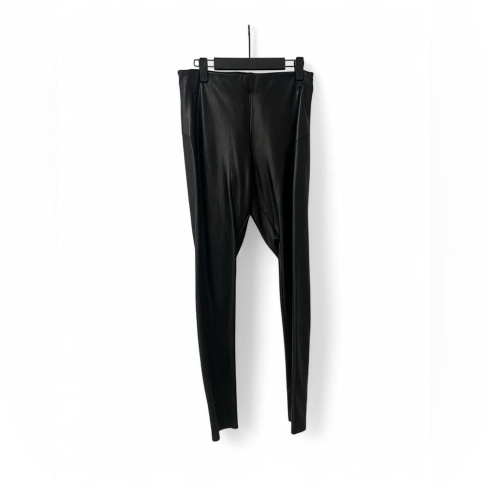 Nordstrom Black Faux Leather Leggings